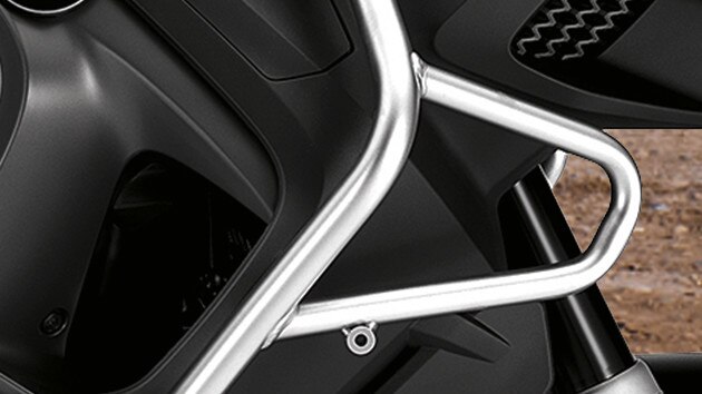 R 1200 GS Adventure tank and engine protection bar