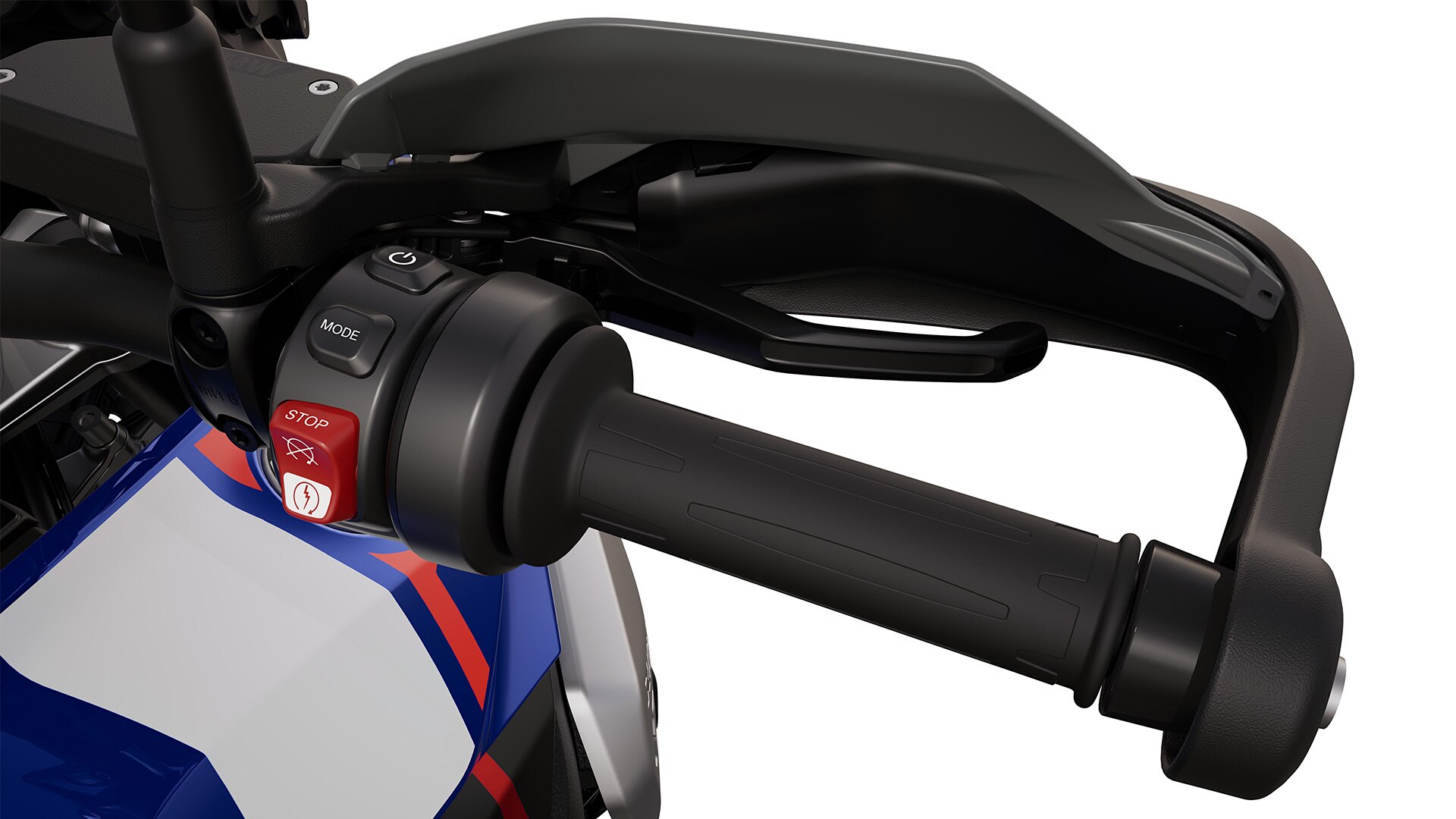 The brake lever of the R 1300 GS Trophy from BMW Motorrad