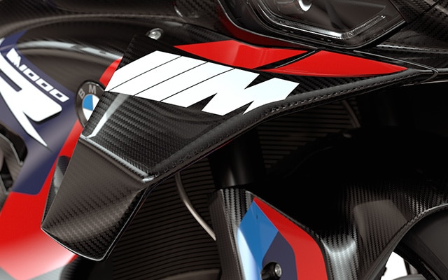 Winglet of the M 1000 RR