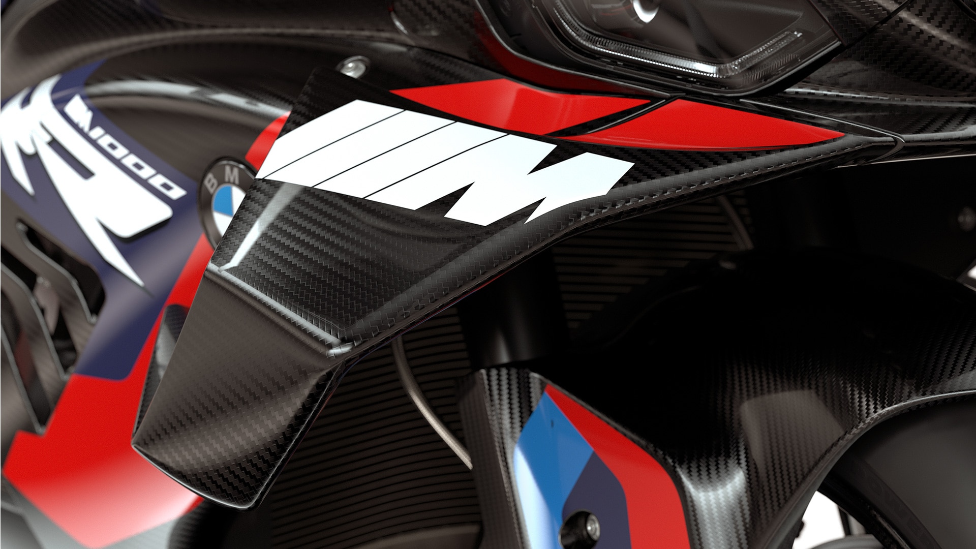 Winglet of the M 1000 RR