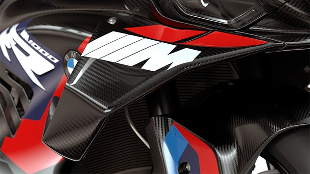 Winglet of the M 1000 RR
