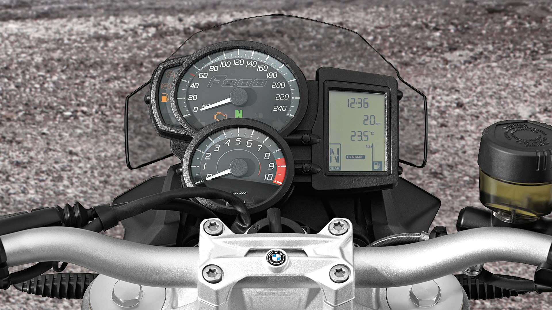 F 800 R multifunctional instrument cluster