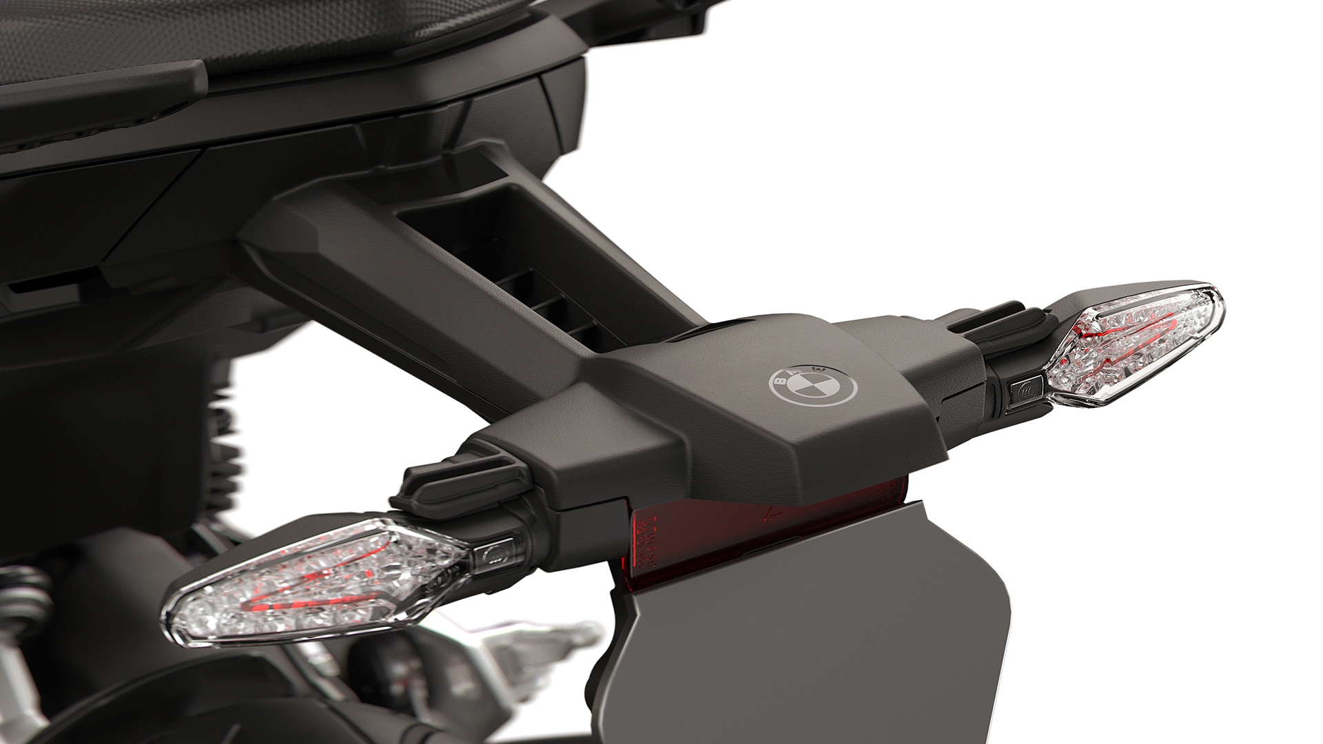 The sporty rear of the F 900 R from BMW Motorrad