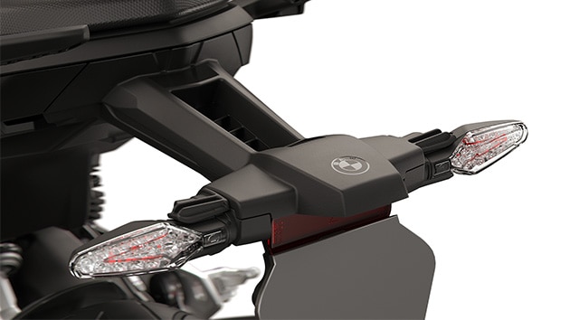 The sporty rear of the F 900 R from BMW Motorrad