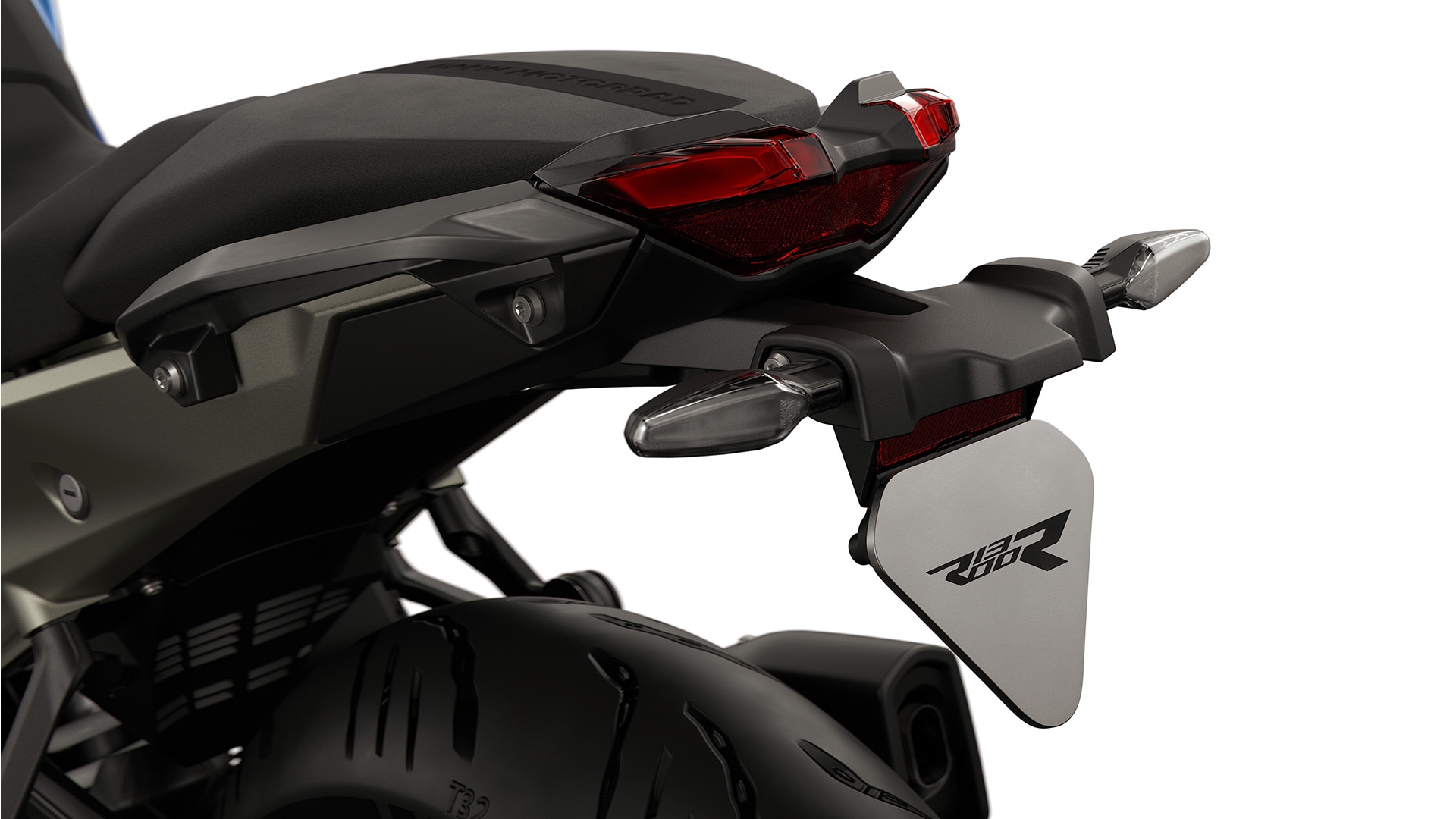 The rear view of the R 1300 R from BMW Motorrad