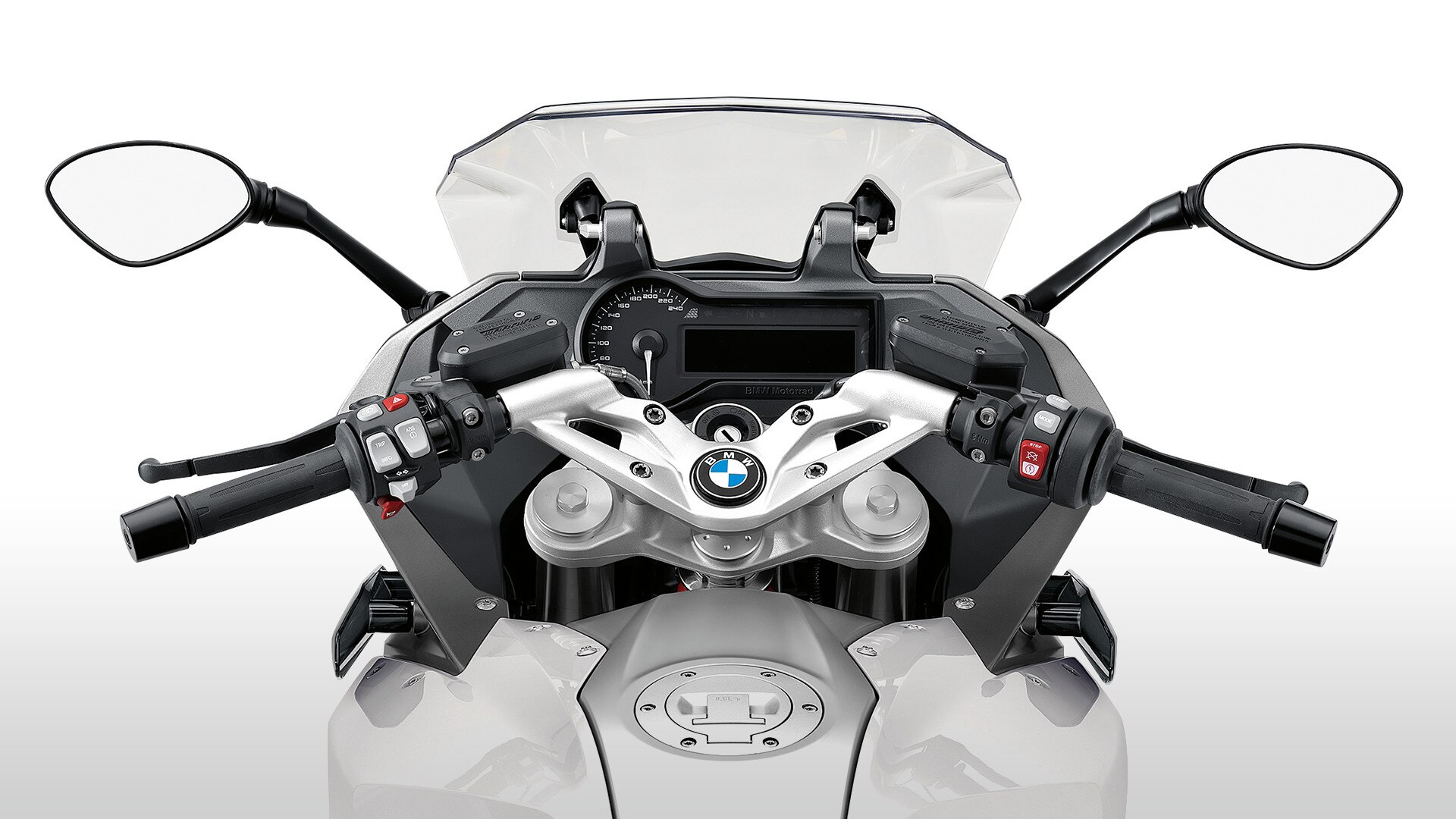 R 1200 RS Stub handlebar look
