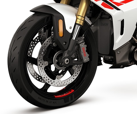 Design option wheels on the R 1300 RS from BMW Motorrad