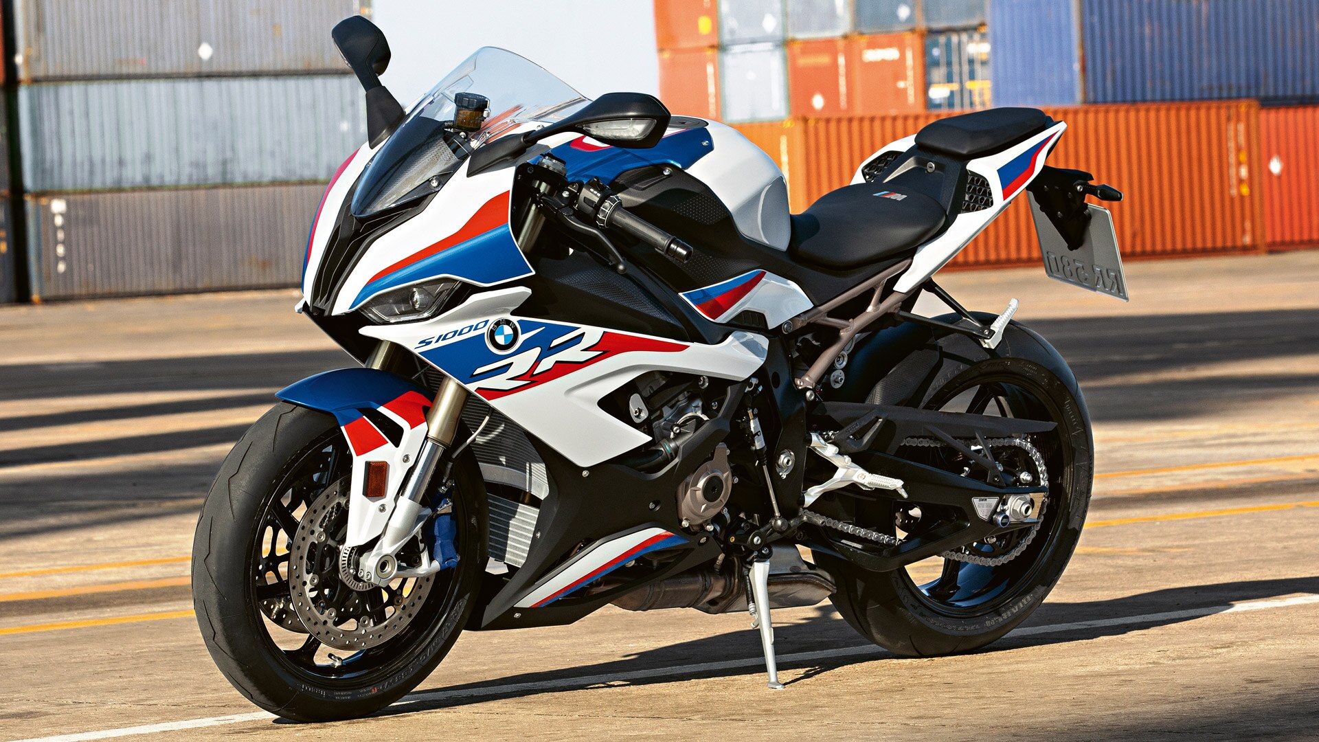 Rear of the new BMW RR