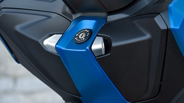 C 650 Sport high-quality surfaces