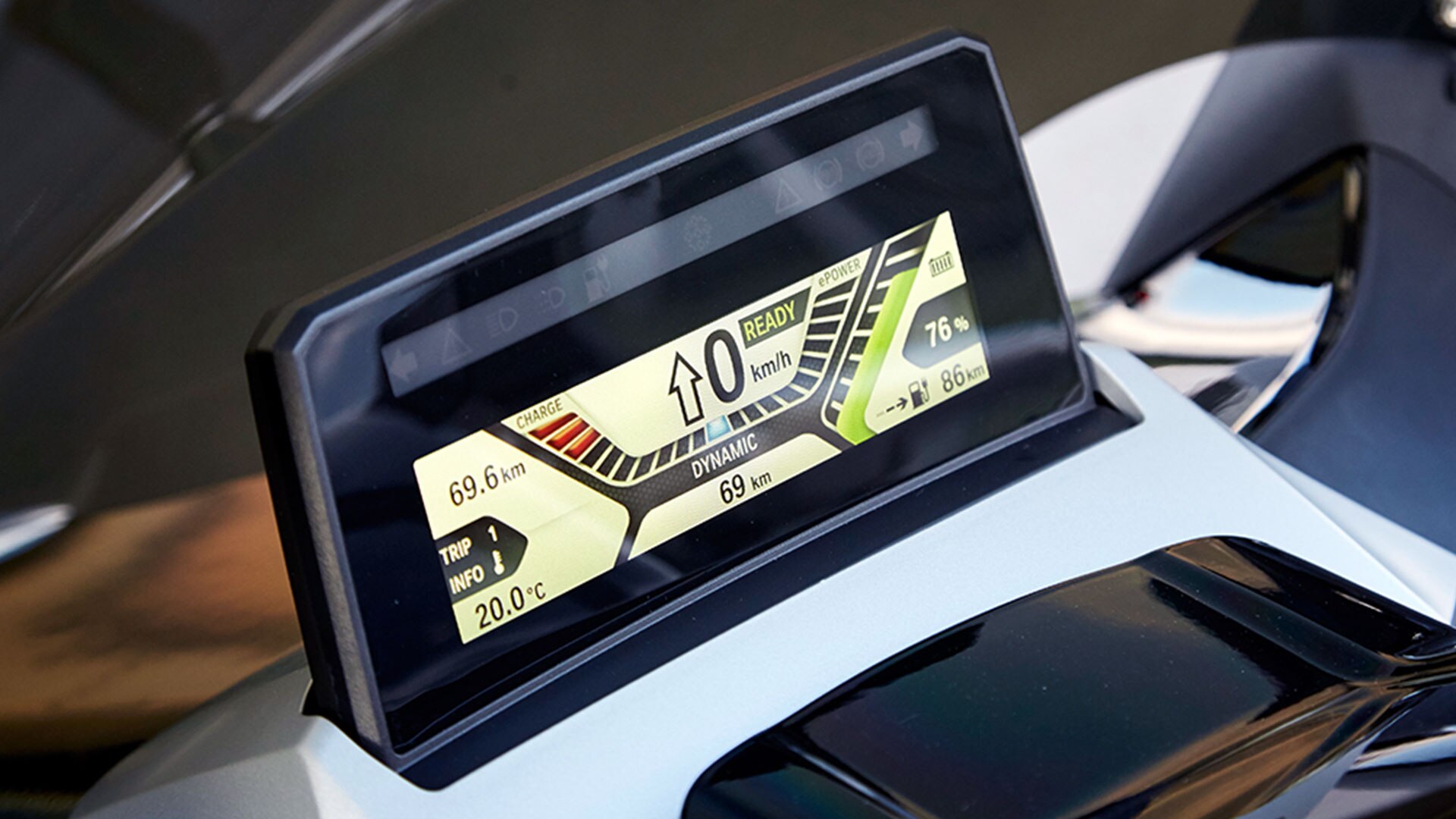 C evolution TFT colour display